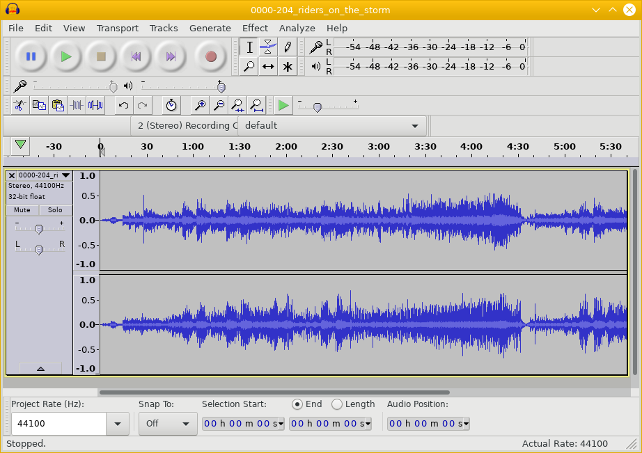 audacity ffmpeg subfolder