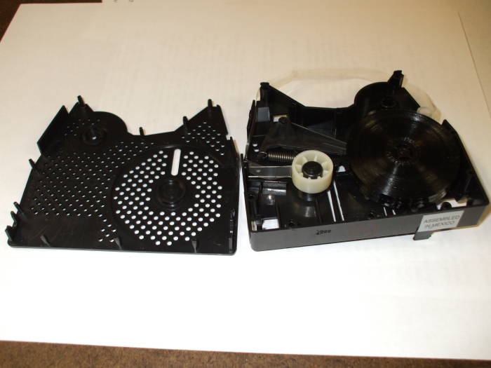 Disassembled Smith-Corona Personal Word Processor or PWP ribbon cartridge.