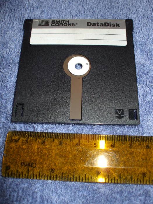 Mitsumi 3 inch Quick Disk media.