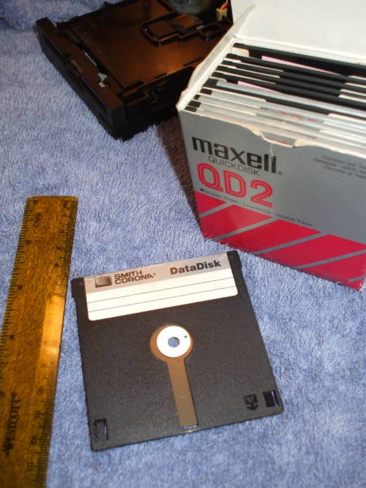 Mitsumi 3 inch Quick Disk media.
