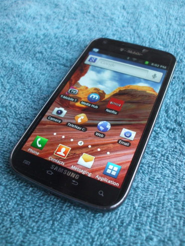 Samsung Galaxy smart phone.