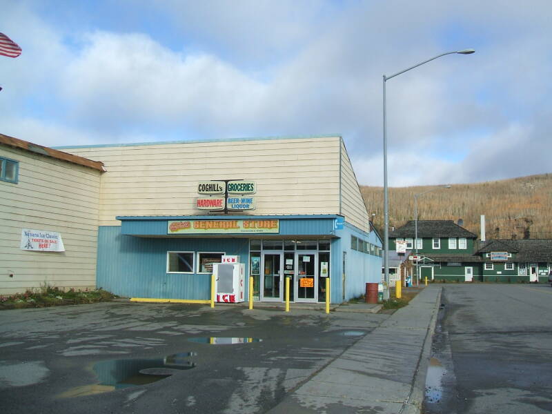 The biggest business in Nenana, Alaska, on the Tanana River, between Fairbanks and Denali.