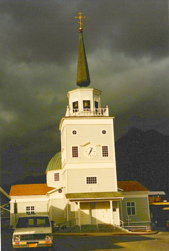 Saint Michael's Cathedral in Sitka in Southeast Alaska, Russian Orthodox.