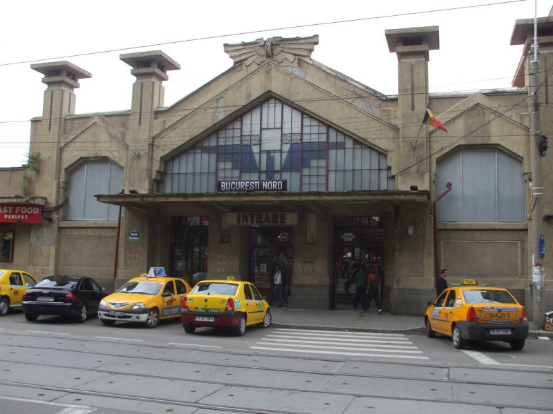 Bucureşti Gară de Nord train station.