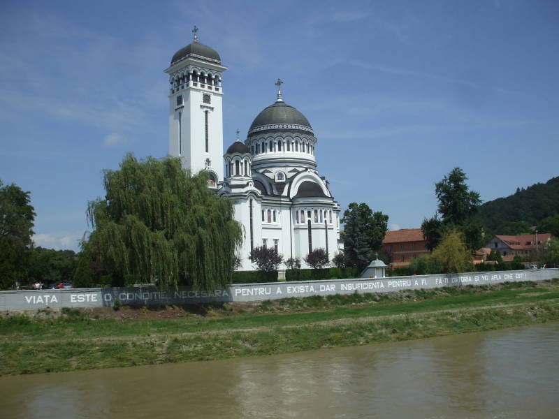 Church in Sighişoara, Romania, in Transylvania.