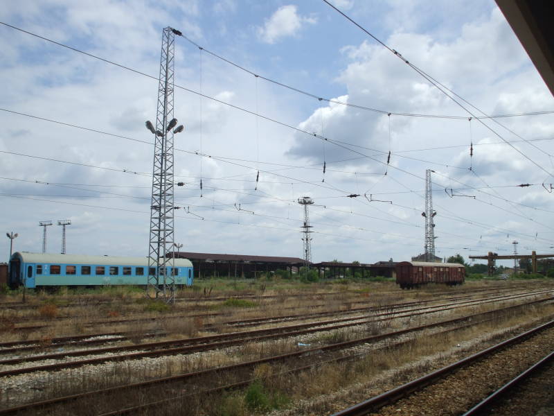 Gorna Oryahovitsa rail yard.