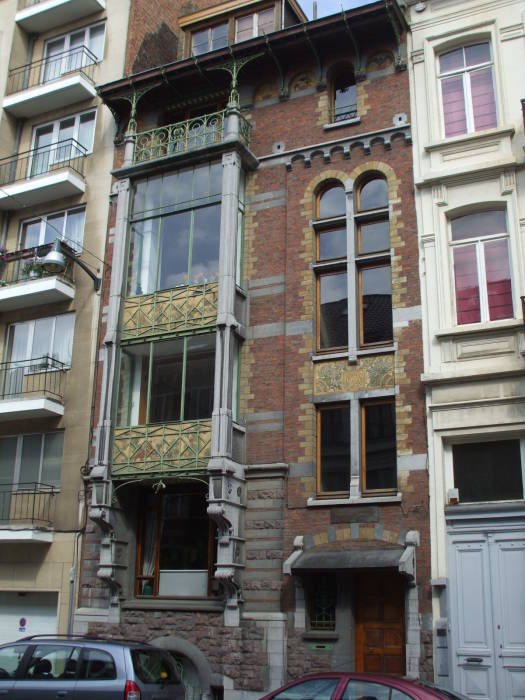 Maison Hankar, Art Nouveau architecture in Brussels.