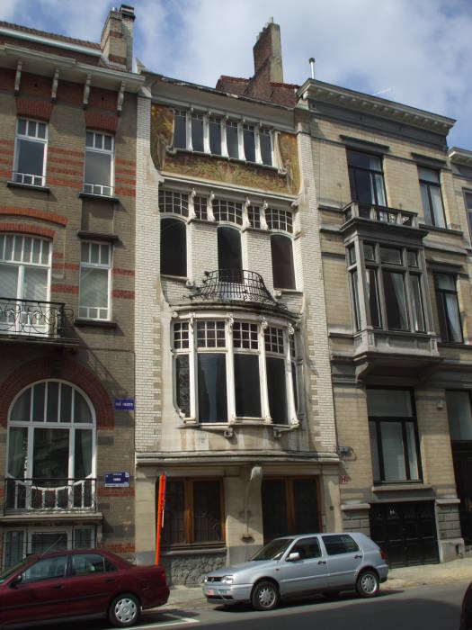 Albert Rosenboom's 10 rue Faider, Art Nouveau architecture in Brussels.