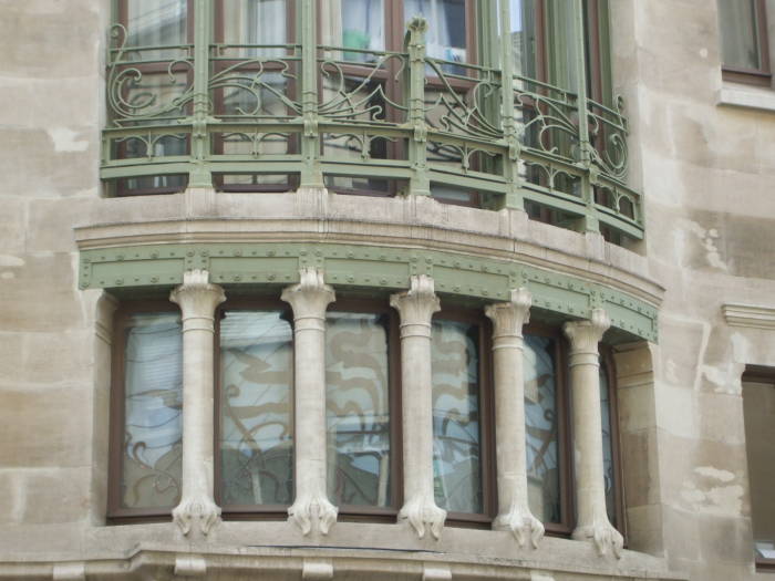 Victor Horta's Hôtel Tassel, Art Nouveau architecture in Brussels.