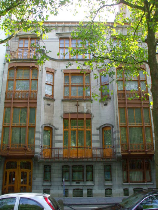 Hôtel Solvay, Art Nouveau architecture in Brussels.