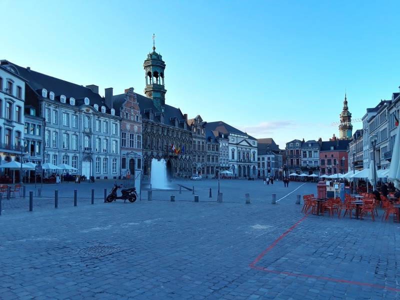 Main square in Mons.