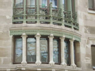 Art Nouveau architecture in Brussels.