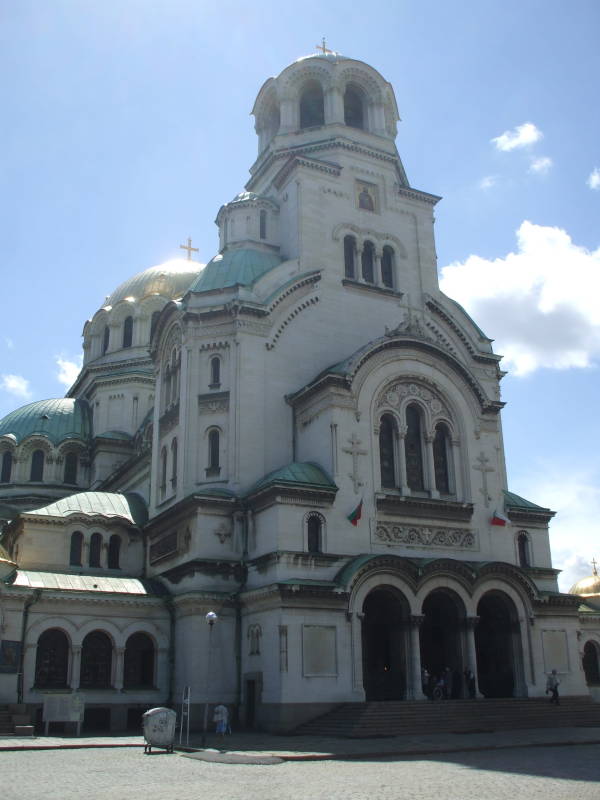 Aleksandr Nevsky Cathedral in Sofia, Bulgaria.