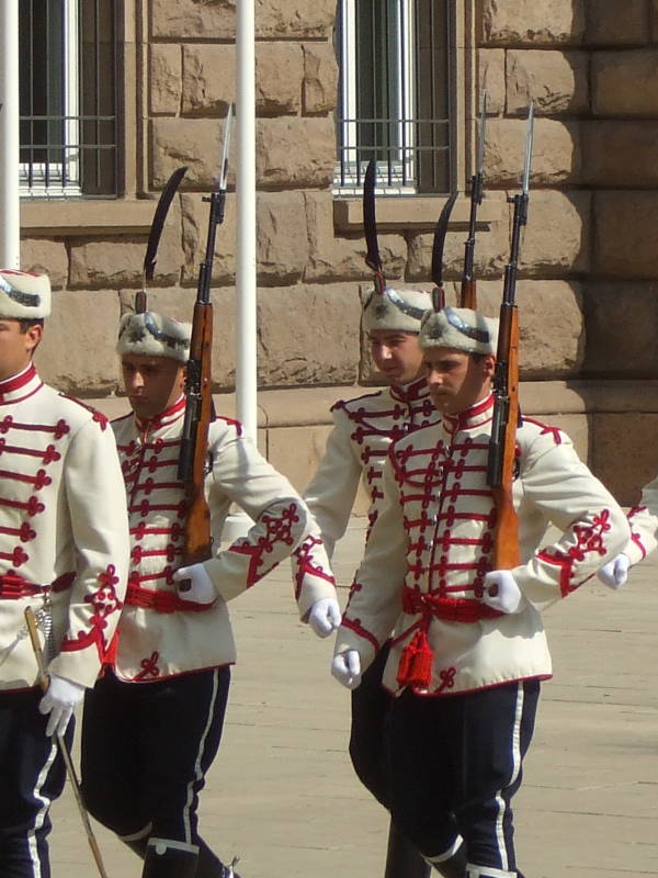 Bulgarian Presidential Honor Guard.