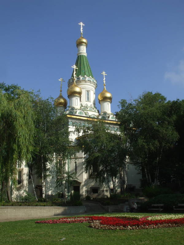 Church of Saint Nicholas in Sofia, Bulgaria.