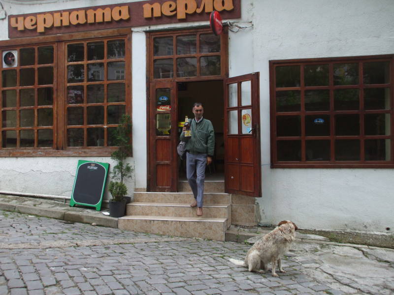 Black Pearl bar in Veliko Tarnovo, Bulgaria.