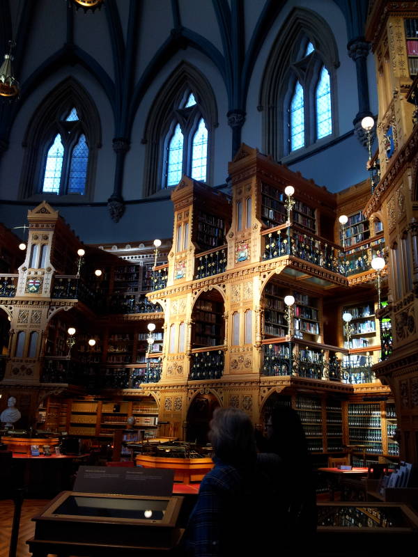 Library of Parliament in Ottawa.