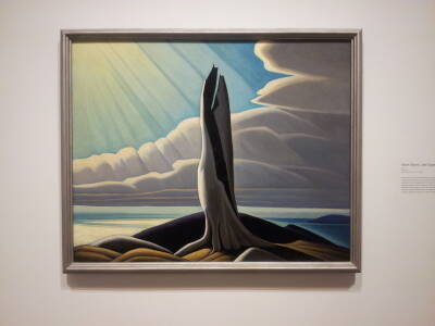 Lawren Harris paintings in 'The Idea of North' special exhibit in the Art Gallery of Ontario in Toronto.