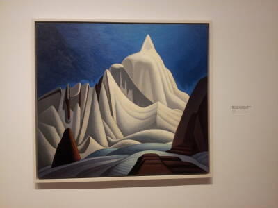 Lawren Harris paintings in 'The Idea of North' special exhibit in the Art Gallery of Ontario in Toronto.