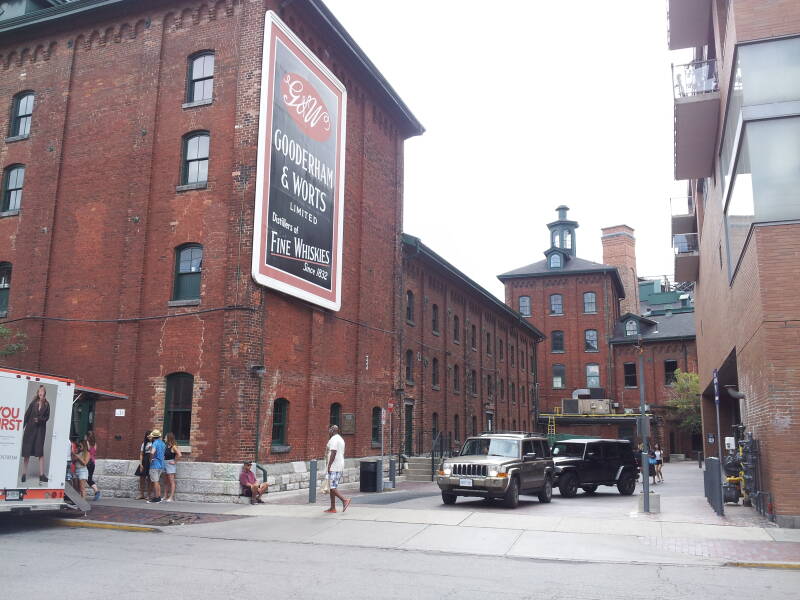 Distillery District of Toronto.