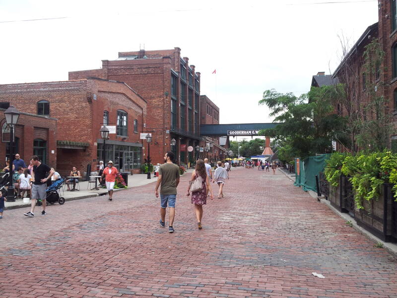 Distillery District of Toronto.