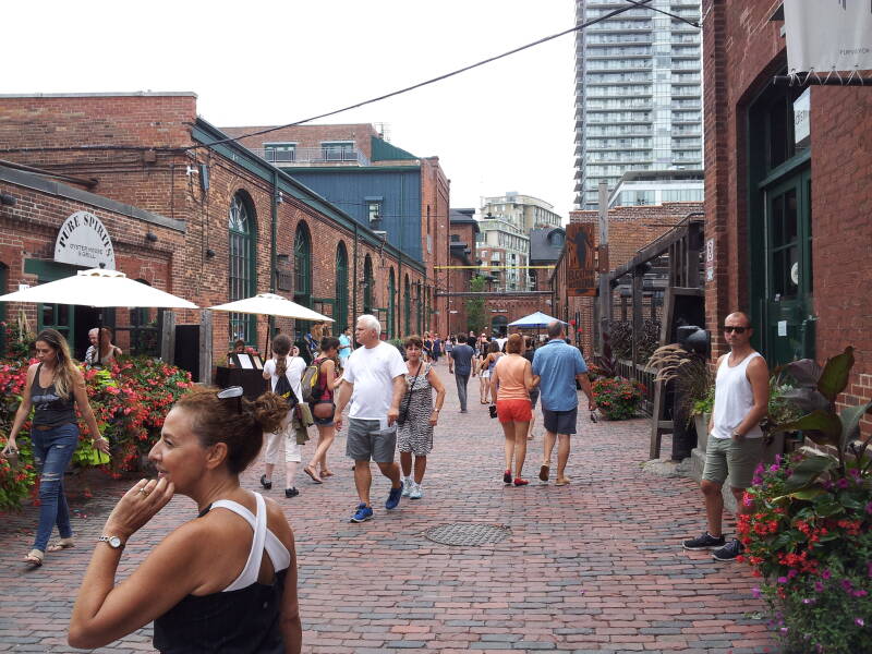 Distillery District of Toronto.