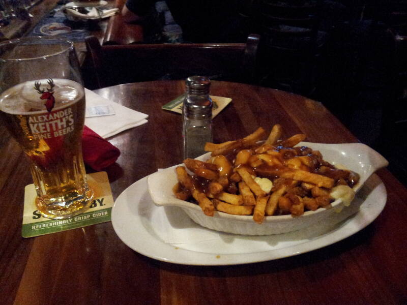 Poutine in Toronto.