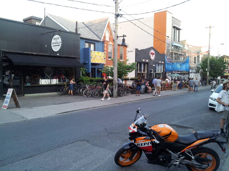 Kensington Market in Toronto.