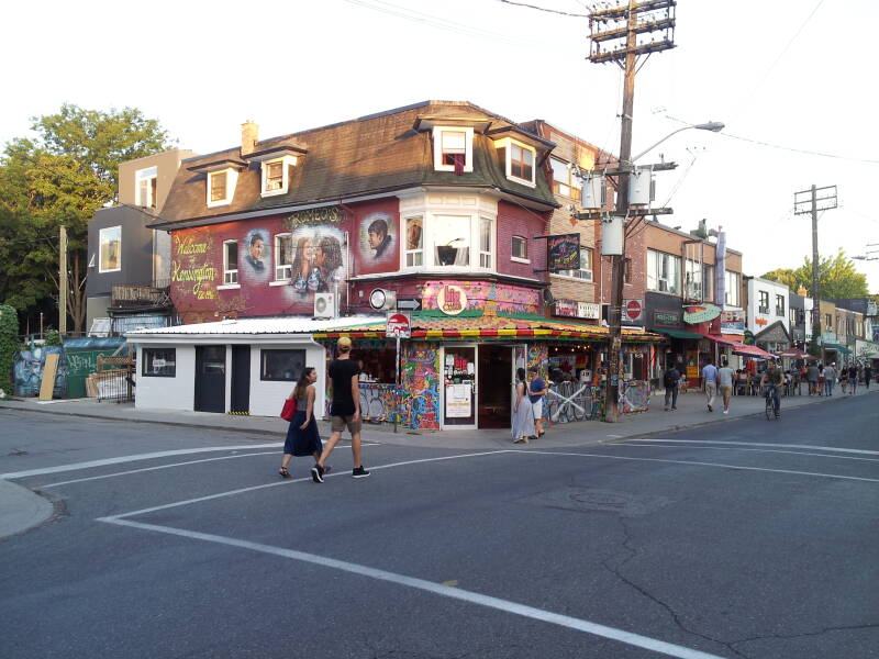 Kensington Market in Toronto.