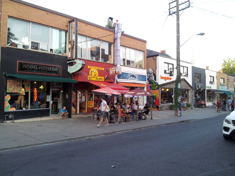 Kensington Market in Toronto.