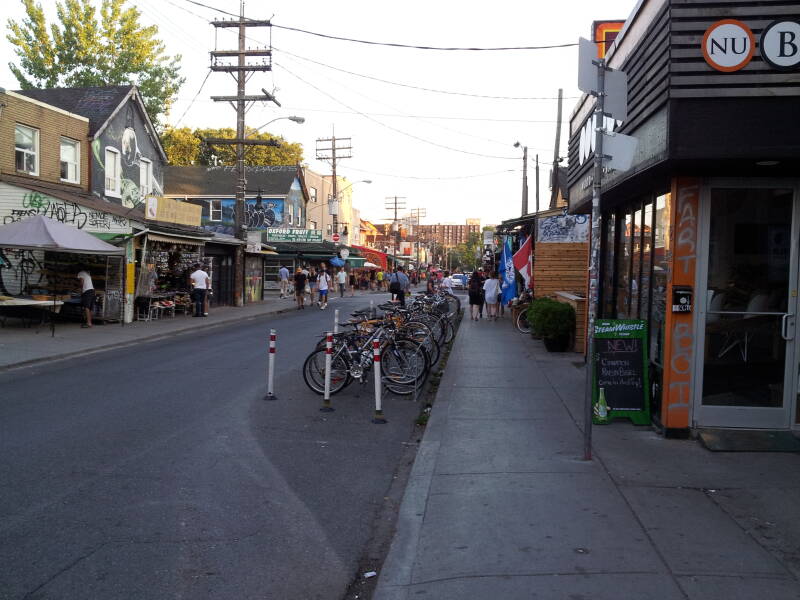 Kensington Market in Toronto.