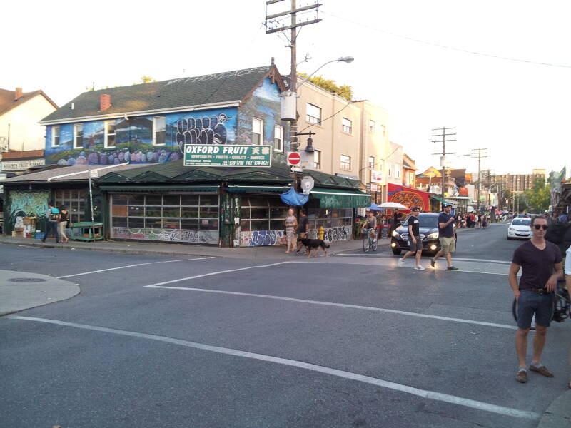 Kensington Market in Toronto.