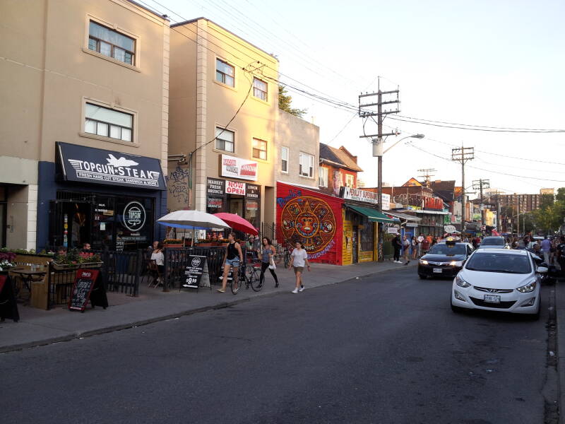 Kensington Market in Toronto.