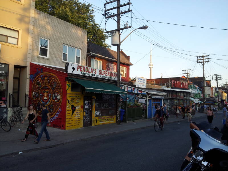 Kensington Market in Toronto.