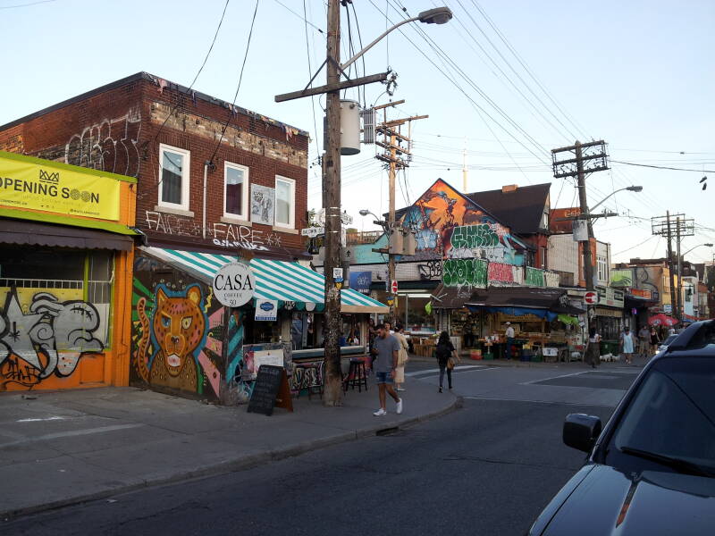 Kensington Market in Toronto.