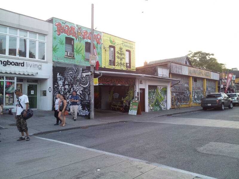 Kensington Market in Toronto.