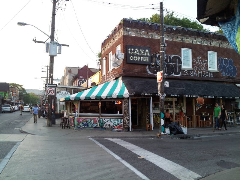 Kensington Market in Toronto.