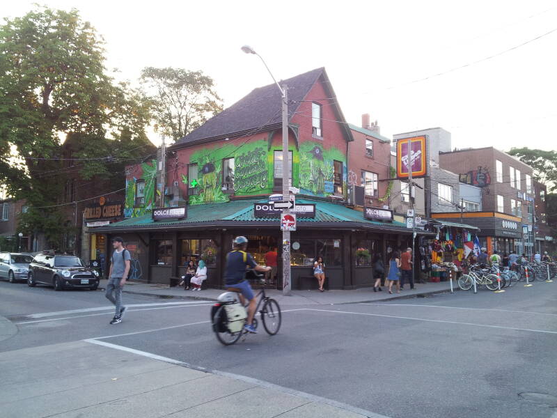 Kensington Market in Toronto.