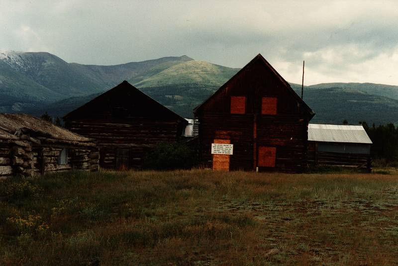 Remains of mining in the Yukon.