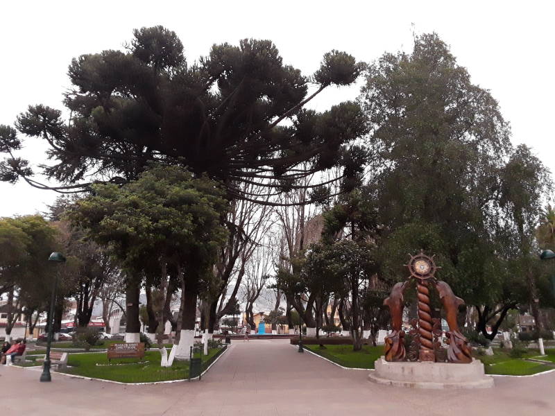 Plaza de Armas in Constitución
