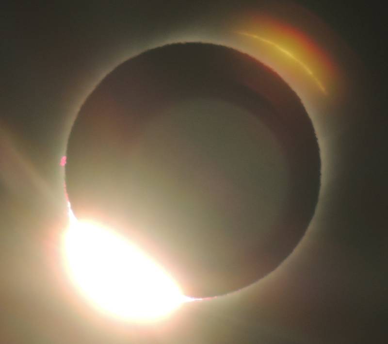 Total solar eclipse in Chile, July 2019