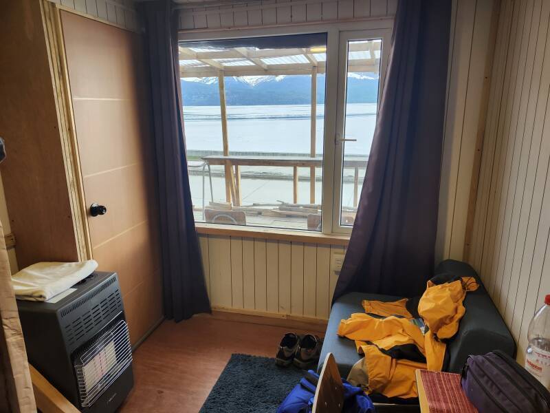 View out from my room the next morning.
