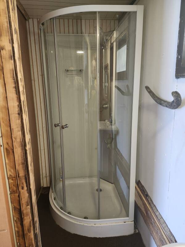 My shower.