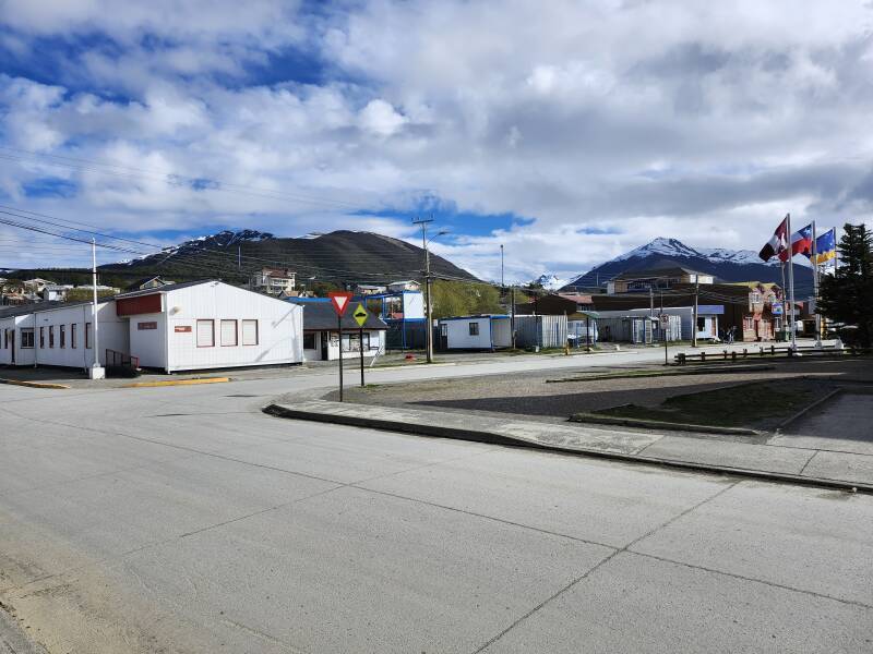 Correos de Chile and other buildings.