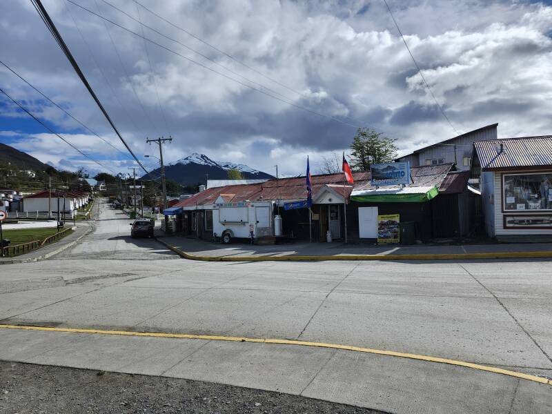 Supermarket and other businesses.
