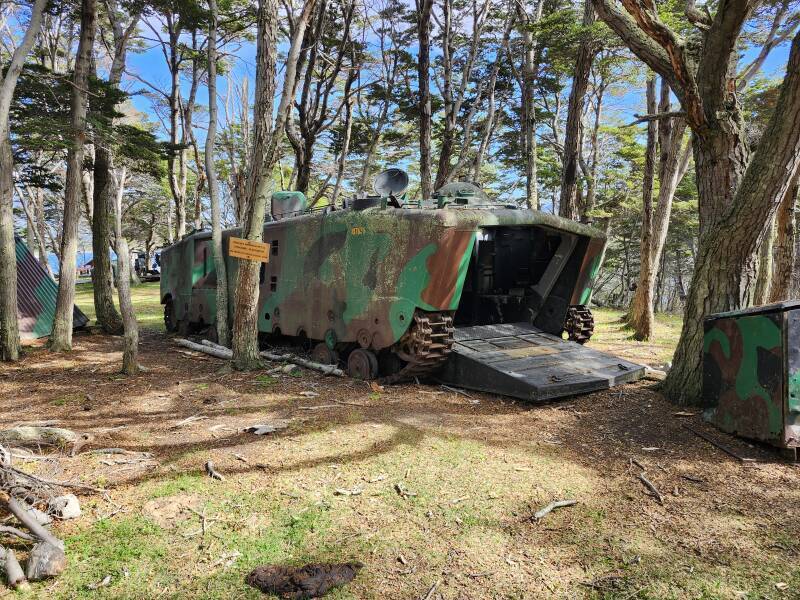 LVTP 511 amphibious vehicle.