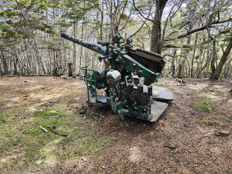 120mm gun.