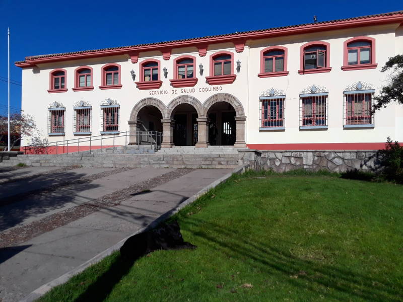 Spanish Colonial Revival architecture in La Serena, Chile; Comquimbo Region Health Department.