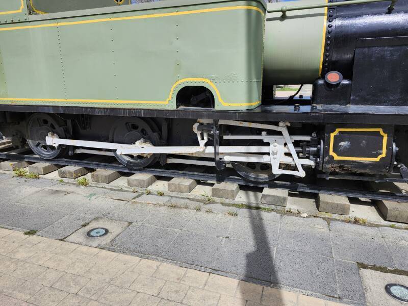 Small narrow-gauge steam locomotive from 1920.