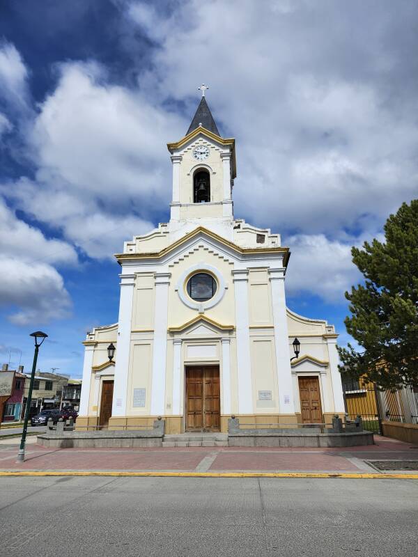 Parish church in Puerto Natales.